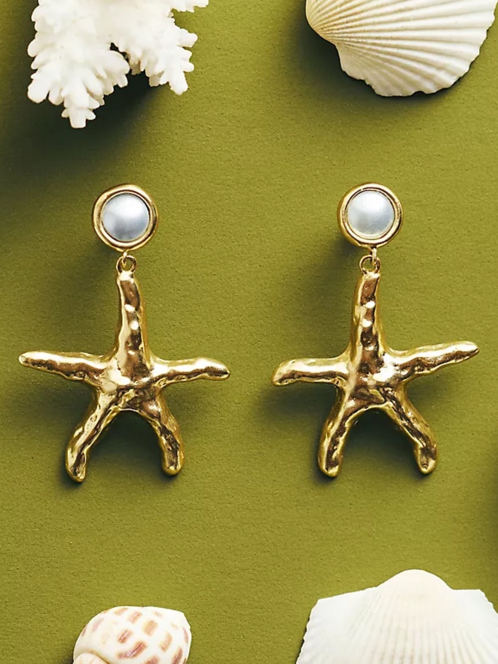 Oceanus Tidal Sea Star Earrings